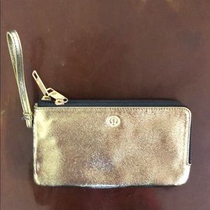Lululemon Double-Up Pouch. Gold. *Special Edition*